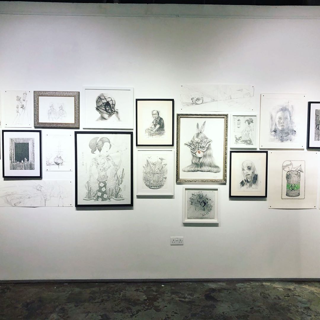 ‘Fine Line’ #exhibition is open ‪until 1st March Come check it out! 👀‬ @stolenspace all info at www.stolenspace.com/fine_line
Big Up to @stolenspacegallery and all of the artists participating:
@ alexanderchappell @murmurestreet  @anthonylister @nubianartwork Benjamin Sack @oker_gsd @brunopontiroli @petefowler @bruskdmv @rzo1 @david__bray @millsnic @dface_official @ryanroadkill @evoca1 @teresa.esgaio @kaiandsunny @takuobata @thisisludo @usugrow @maye_name_is_maye @will__barras @vanessa_alice @ynhp @mike.makatron @zane.prater 
#stolenspace #stolenspacegallery #fineline #groupshow #artistsketches #london #londongroupshow #shoreditch #bricklane #fineart #Exhibition #Art #Drawing #Pencil #sketch,StolenSpace